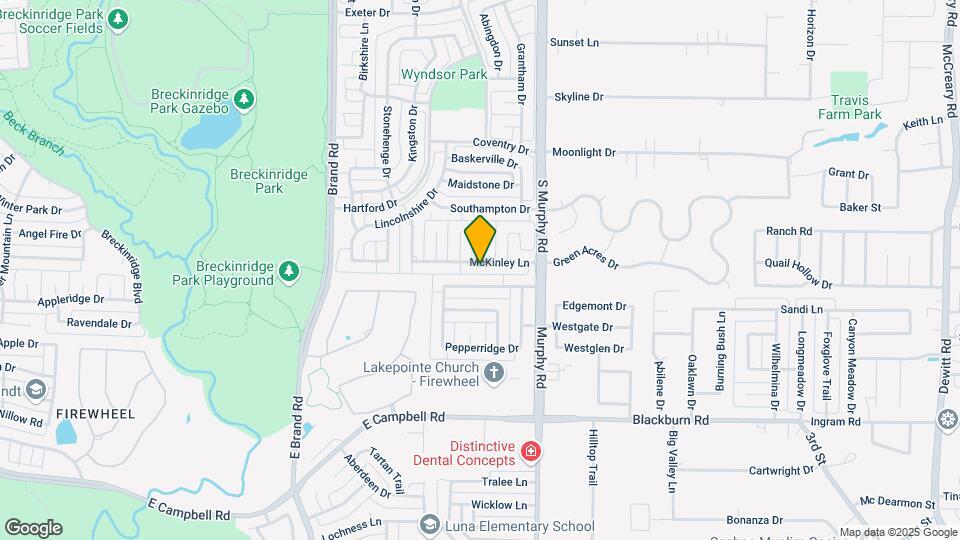 5708 McKinley Ln Map and Location Details