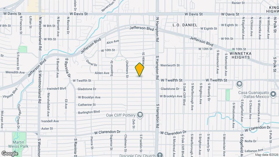 2505 W Twelfth St, Unit 2505 Map and Location Details