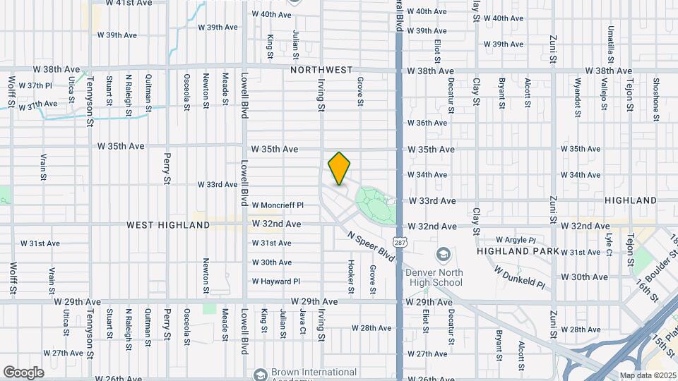 3249 W Fairview Pl, Unit 110 Map and Location Details