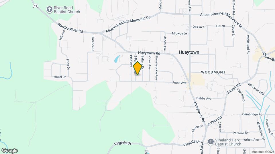 622 S Parkell Ave Map and Location Details