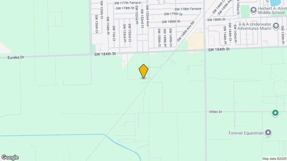 15240 SW 188th St Map and Location Details