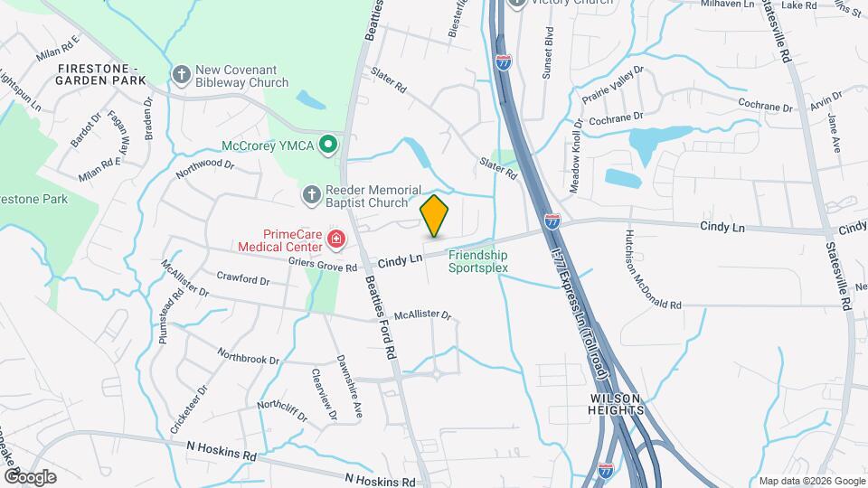 2016 Cindy Creek Ln Map and Location Details