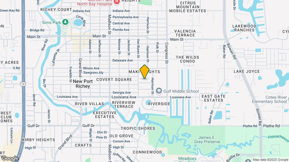 6303 Tennessee Ave Map and Location Details