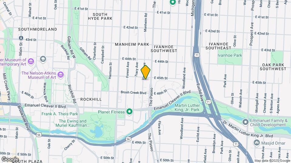 4511 Virginia Ave, Unit 1 Mapa y Detalles de la Ubicación