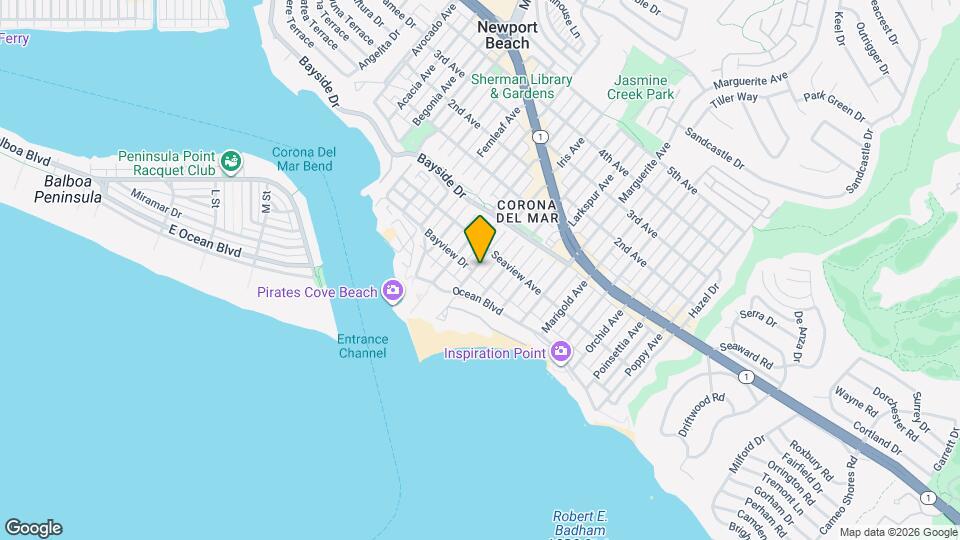 222 Iris Ave Map and Location Details