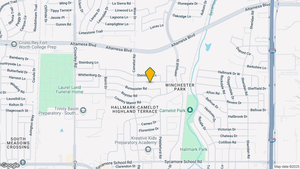 1301 Whittenburg Dr Map and Location Details