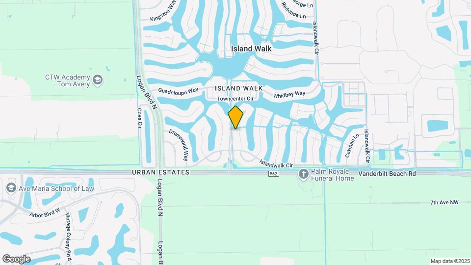 2733 Island Pond Ln Map and Location Details