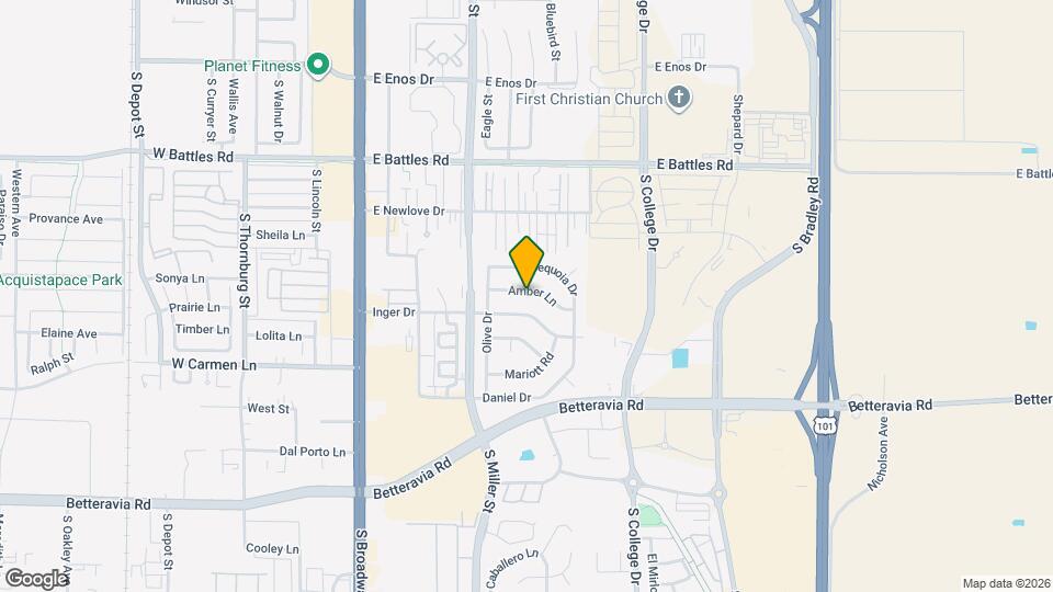 512 Amber Ln Map and Location Details