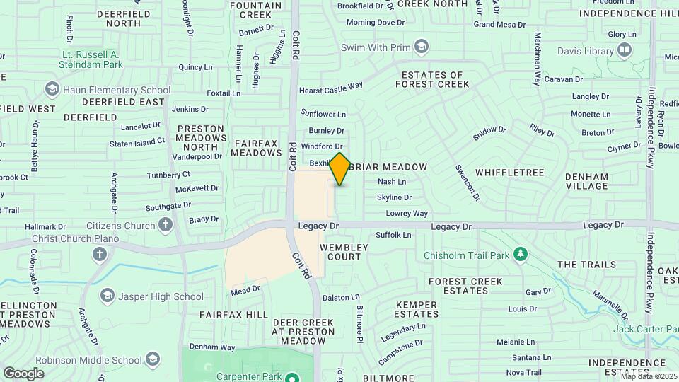 3917 Rushden Ct Map and Location Details