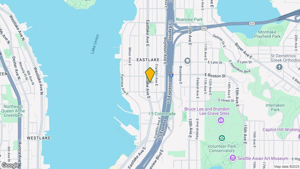 1540 Eastlake Ave Map and Location Details