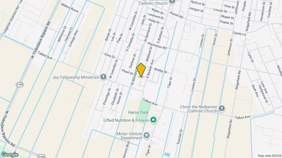 2102 Midland Dr Mapa y Detalles de la Ubicación