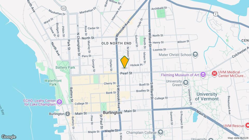 36 Lafayette Pl, Unit 6 Map and Location Details