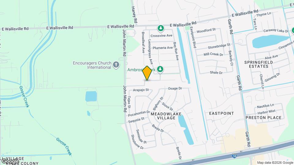 4234 Bearberry Ave Map and Location Details