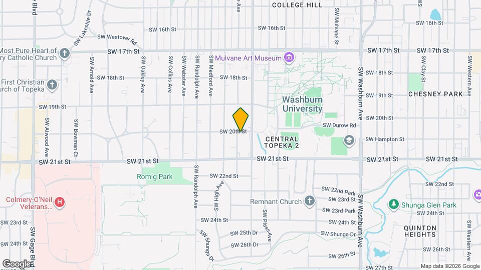 2323 SW 20th St Map and Location Details