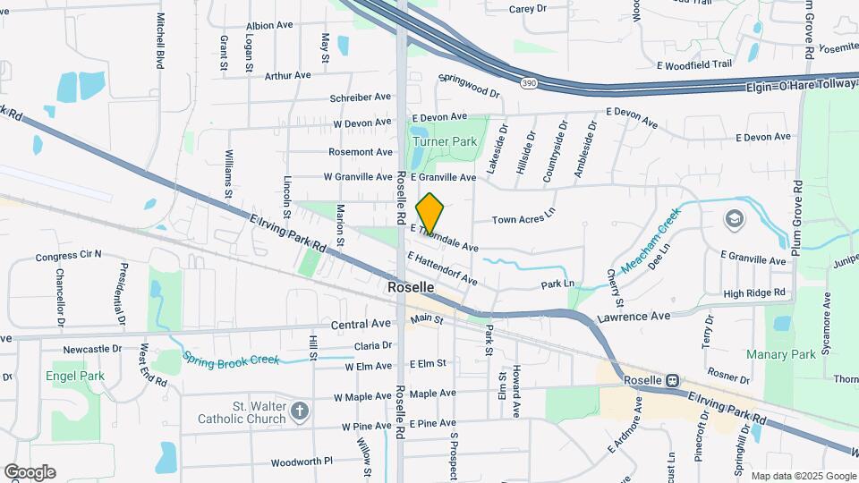 27 E Thorndale Ave Map and Location Details