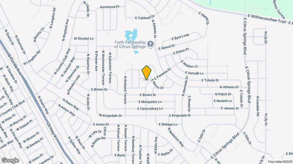 457 E Panama Dr Map and Location Details