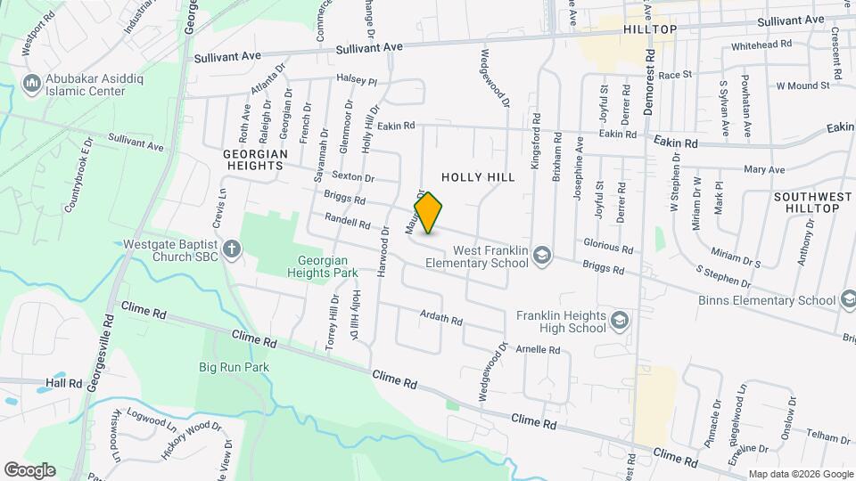 896 Maurine Dr Map and Location Details