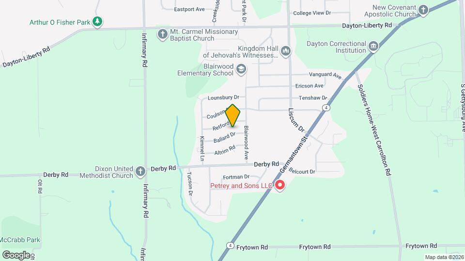 5025 Ballard Dr Map and Location Details