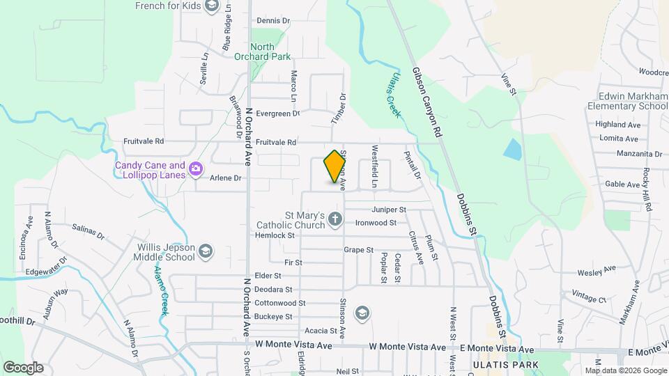 579 Eldridge Ave Map and Location Details