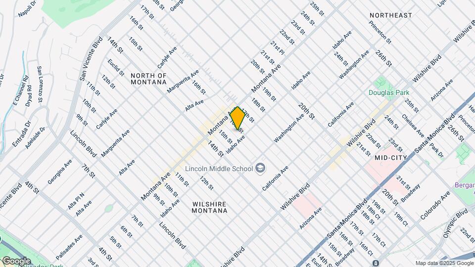 848 16th St Map and Location Details