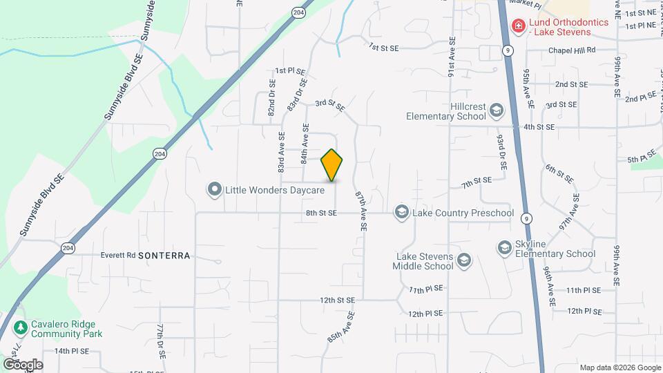 722 85th Dr SE Map and Location Details