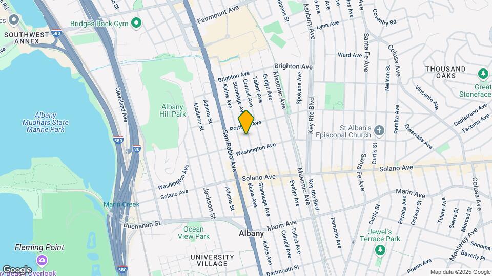 720 Stannage Ave Map and Location Details