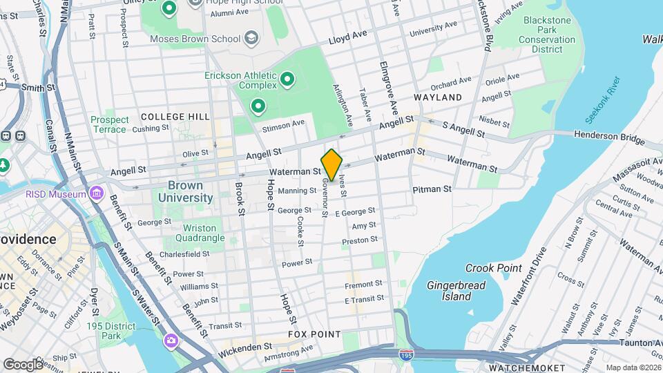 7 E Manning St Map and Location Details