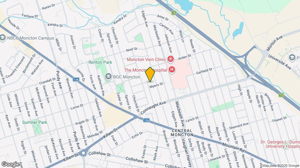 60 Myers St Map and Location Details