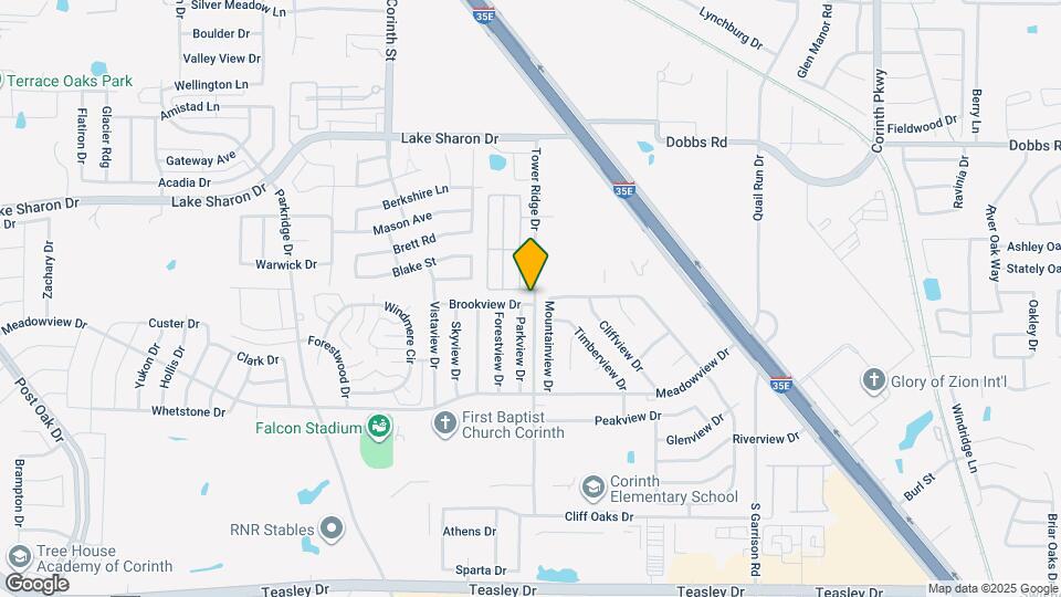 3213 Brookview Dr Map and Location Details