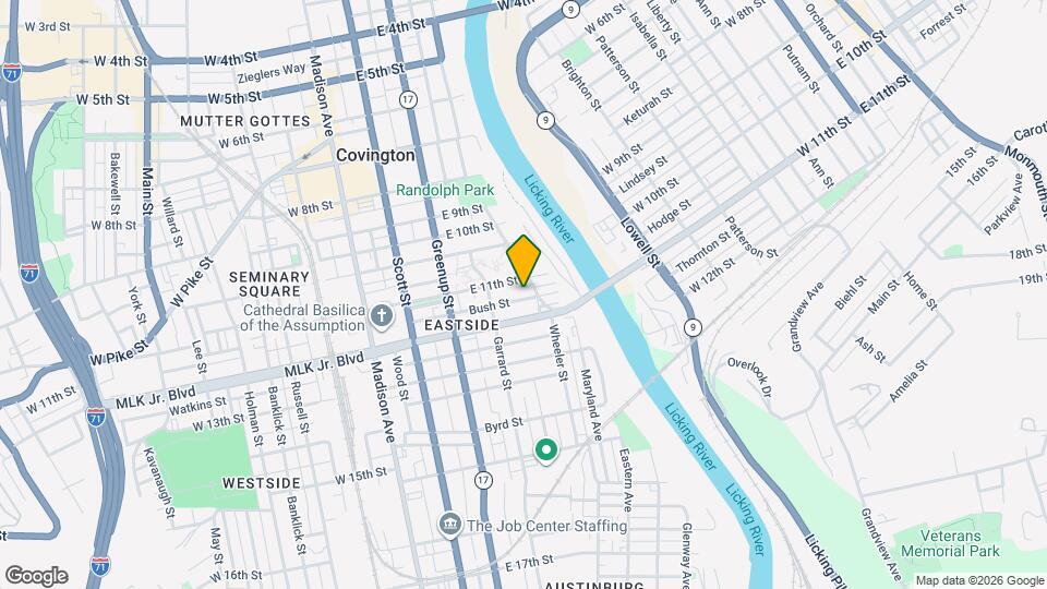 328 Bush St, Unit 2 Map and Location Details