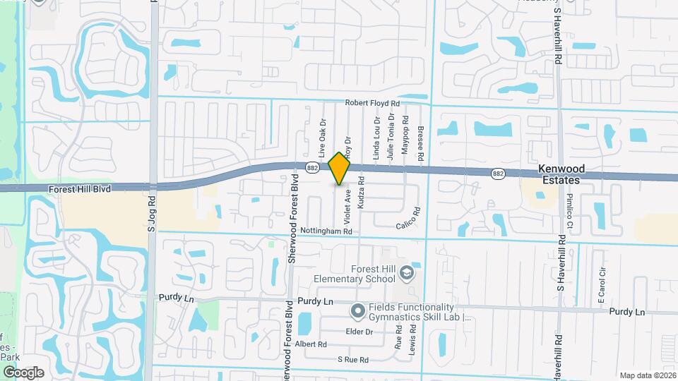 1836 Baythorne Rd Map and Location Details