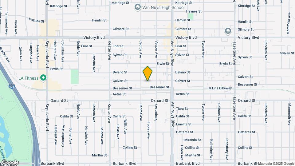 14638 Calvert St, Unit 1-0901 Map and Location Details