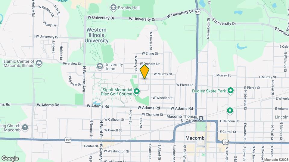 516 W Pierce St Map and Location Details