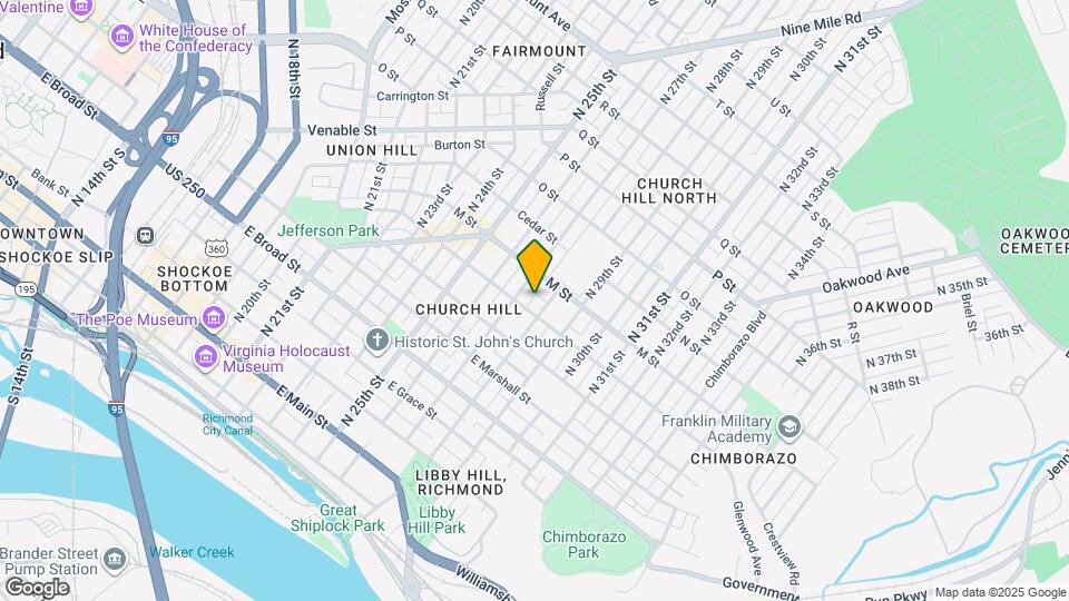 2712 E Leigh St Map and Location Details