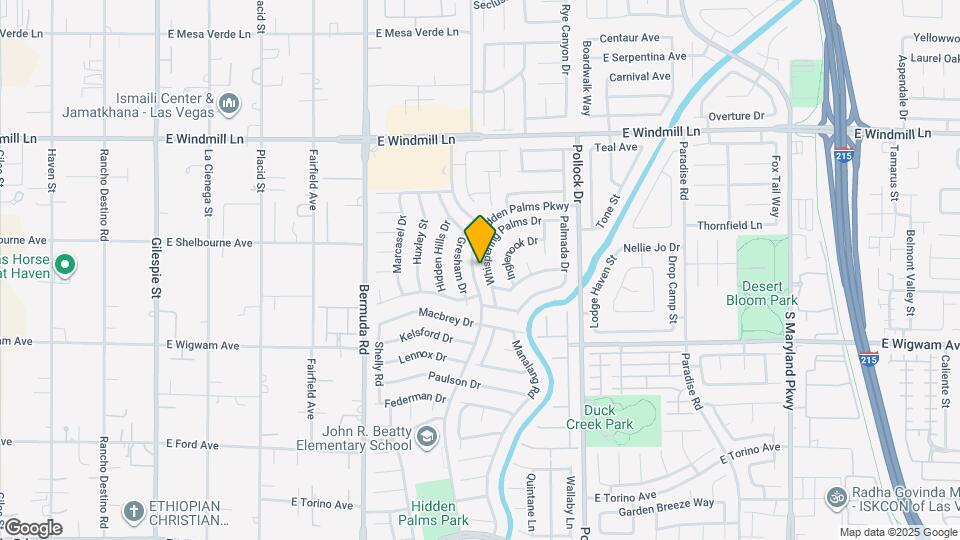 640 Whispering Palms Dr Map and Location Details