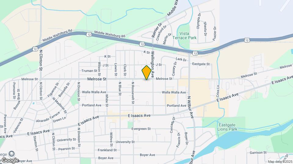 1960 Melrose St Mapa y Detalles de la Ubicación