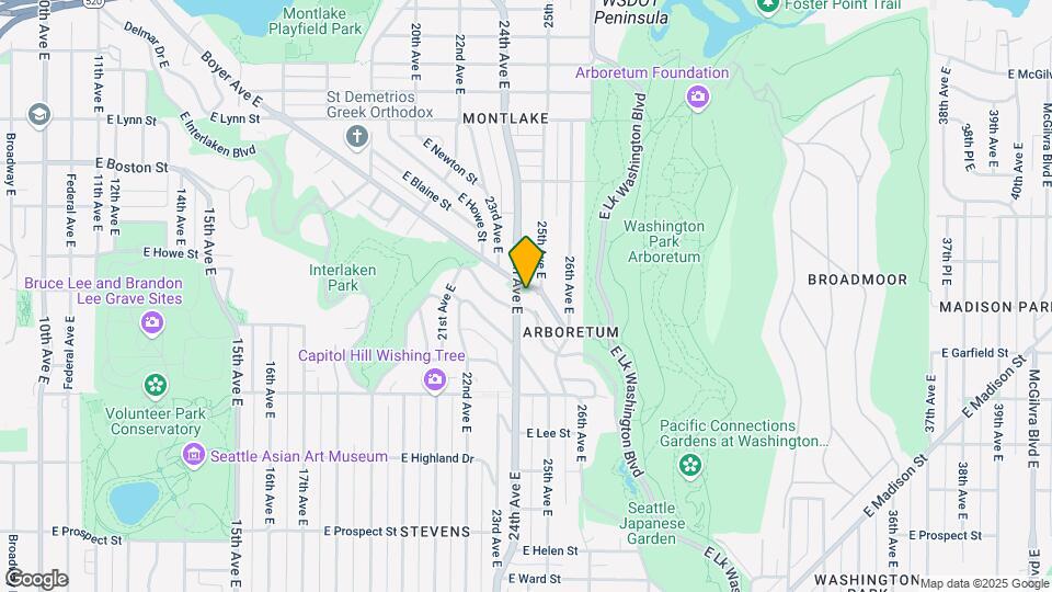 2402 E Interlaken Blvd Map and Location Details