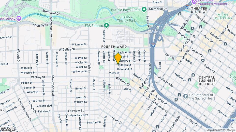 1307 Ruthven St Map and Location Details