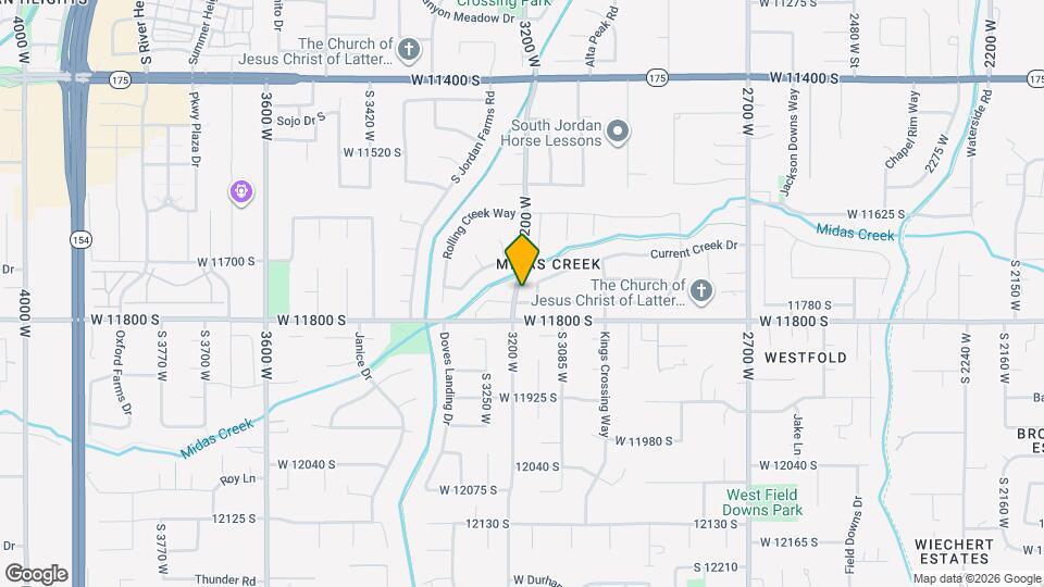 3168 Chalk Creek Way Map and Location Details