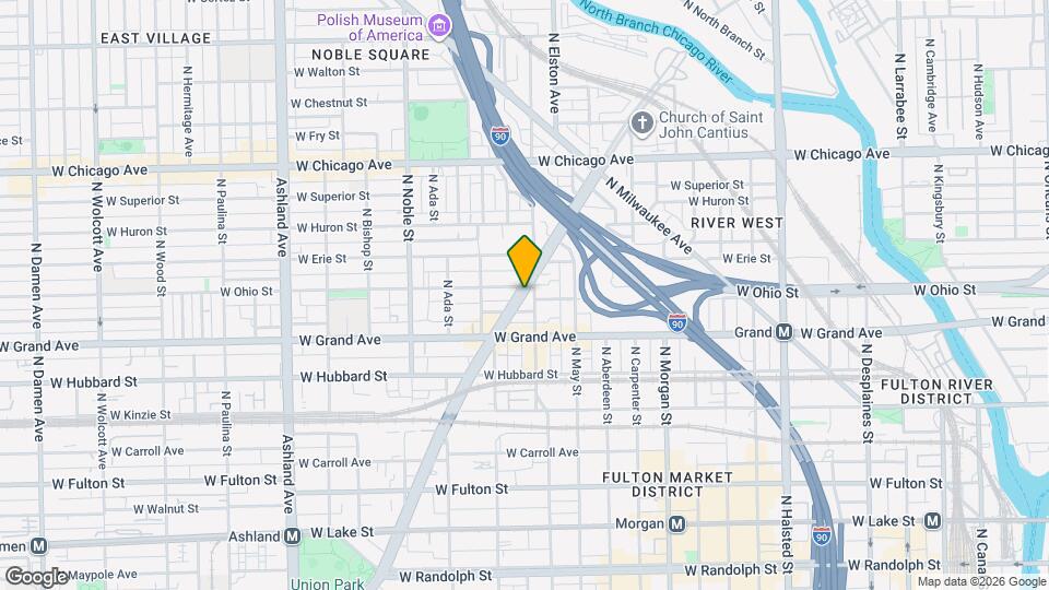 641 N Ogden Ave Mapa y Detalles de la Ubicación