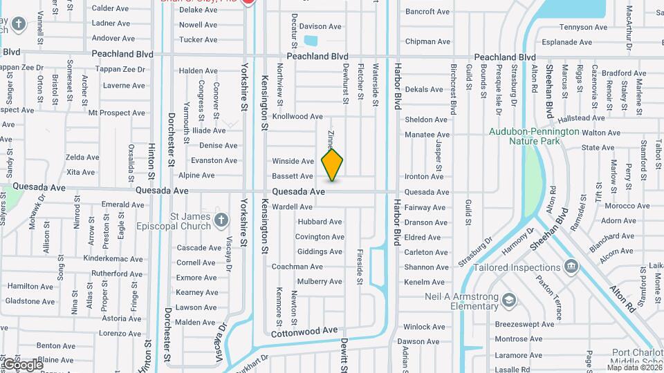 21286 Quesada Ave Map and Location Details