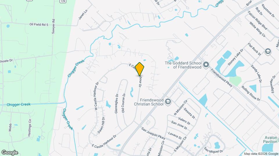 612 E Castle Harbour Dr Map and Location Details