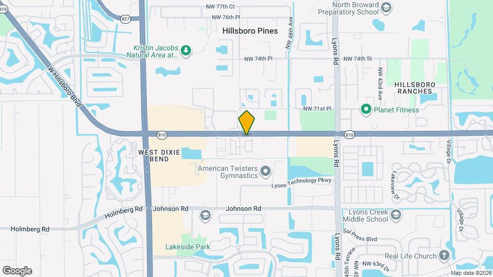 6919 Pines Cir Map and Location Details