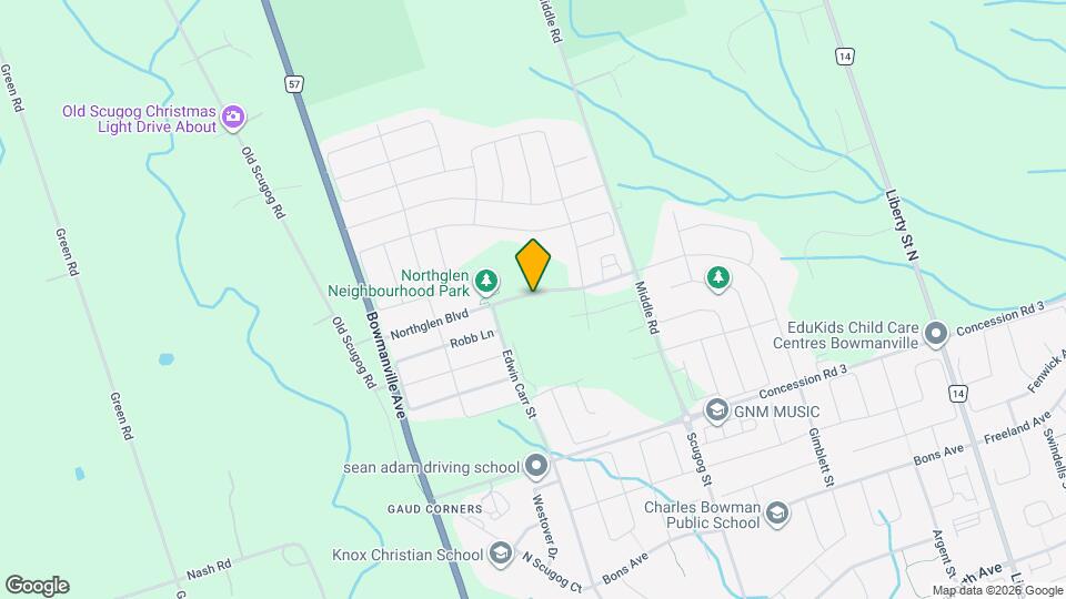 143 Northglen Blvd Map and Location Details