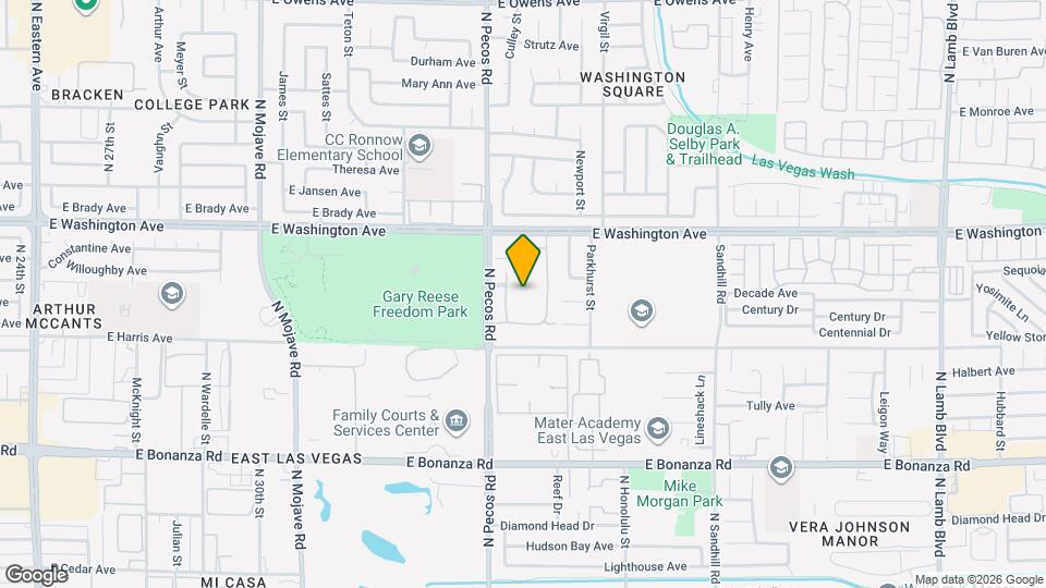 825 Hedge Way Map and Location Details