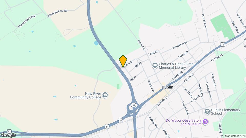 509 Oakwood Ave Map and Location Details