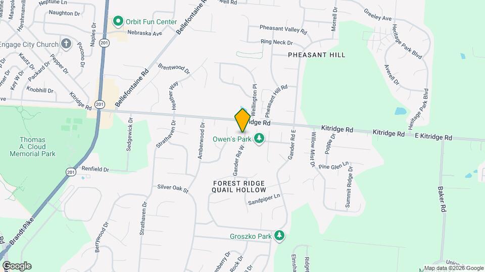 5030 Gander Rd W Map and Location Details