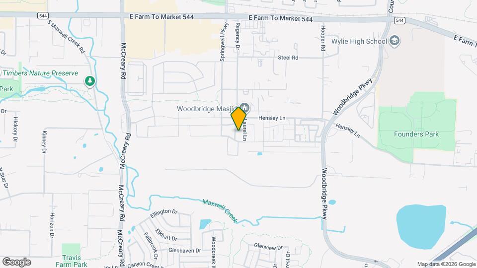 617 Emily Ln Map and Location Details