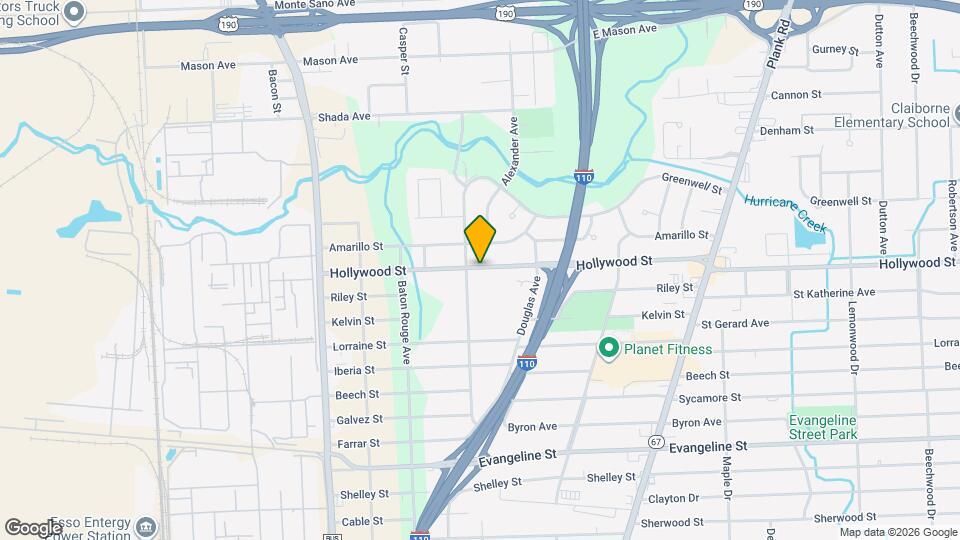 2730 Hollywood St Map and Location Details