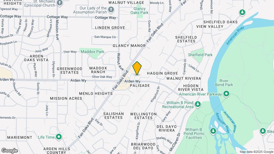 5155 Arden Wy Map and Location Details